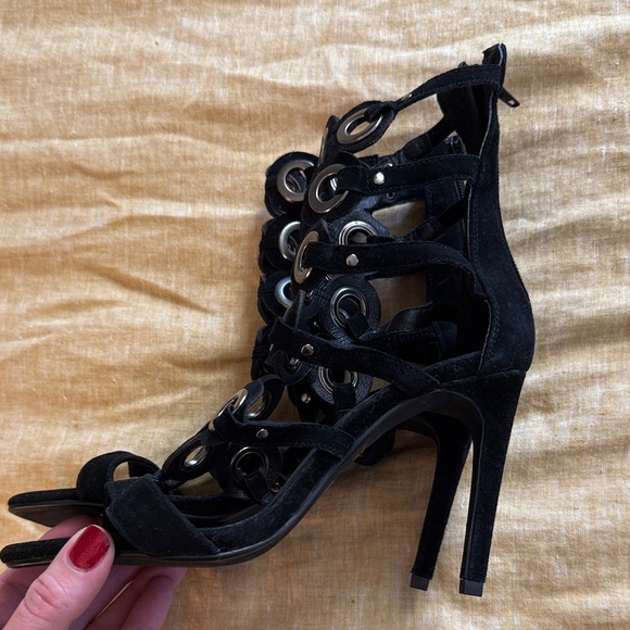Jeffrey Campbell strappy cage heels - Picture 12 of 17